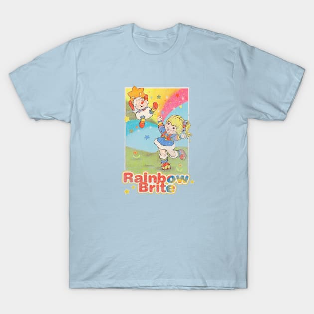 Vintage Rainbow Brite Distressed T-Shirt by Tangan Pengharapan